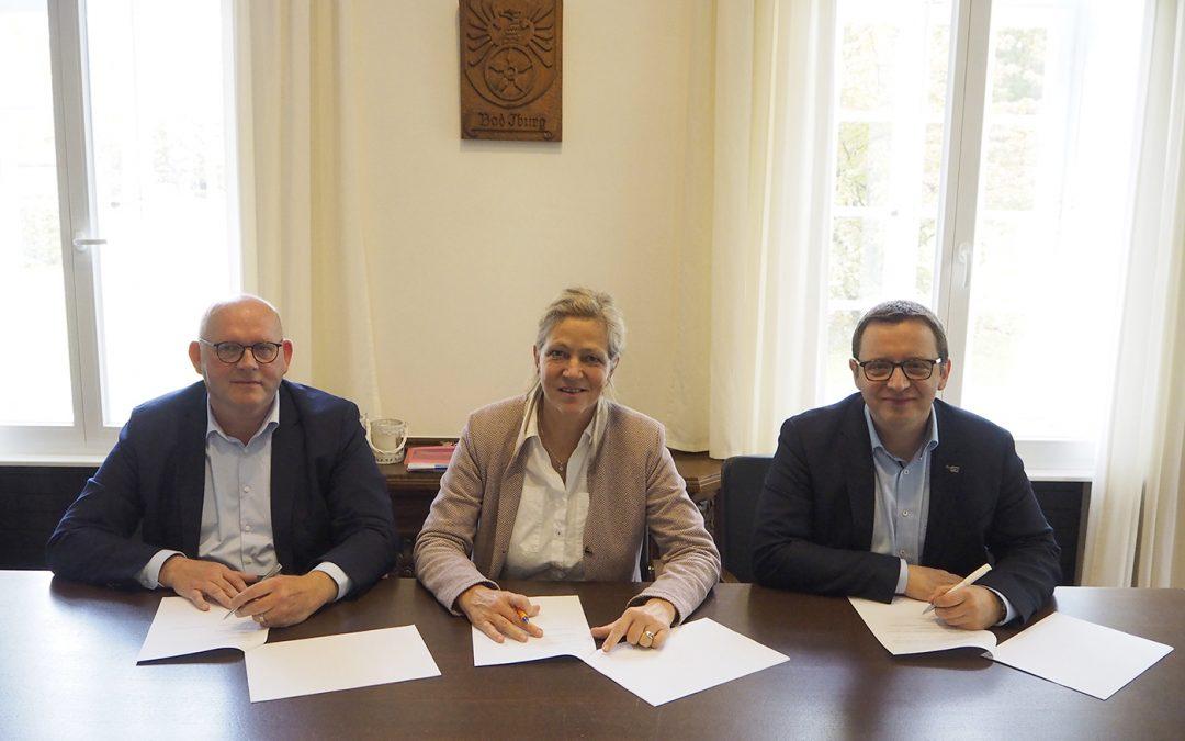 Stadt Bad Iburg und TEN unterzeichnen Konsortialvertrag