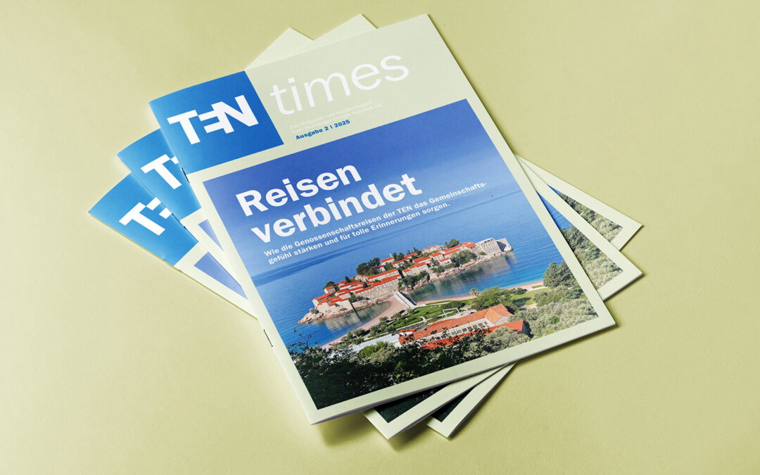 Neue Ausgabe unseres Mitglieder- und Kundenmagazins TENtimes